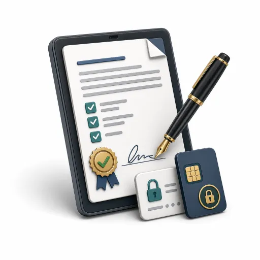 Icono módulo Firmas Digitales